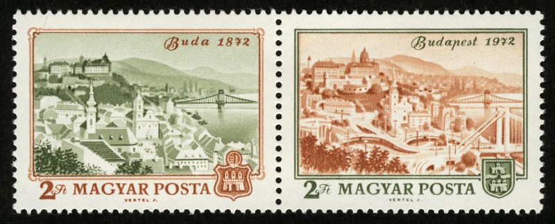 HUNGRIA - Budapest, con las riberas del Danubio, el barrio del castillo de Buda y la avenida Andráss