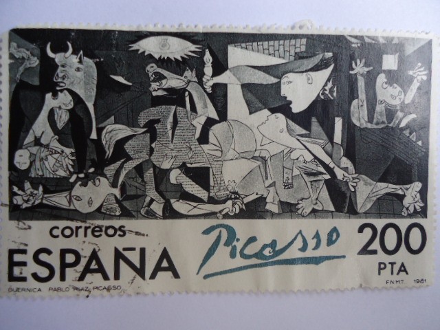 Ed: 2631. Pintura: GUERNICA - de PABLO RUIZ PICASSO-1881-1973 (Centenario)