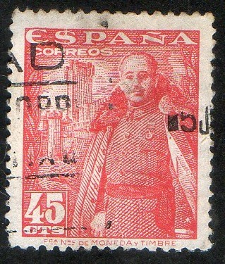 1028- General Franco y Castillo de la Mota.