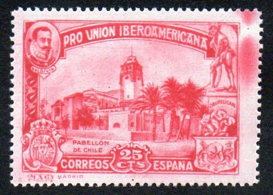 Pro Unión Iberoamericana - Sevilla 1930 - Pabellón de Chile