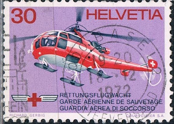 GUARDIA AEREA SUIZA DE SALVAMENTO. Y&T Nº 907