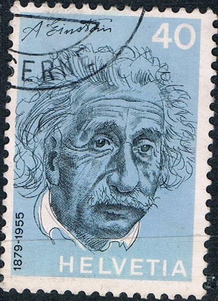 HOMBRES CÉLEBRES. ALBERT EINSTEIN, CIENTÍFICO. Y&T Nº 912