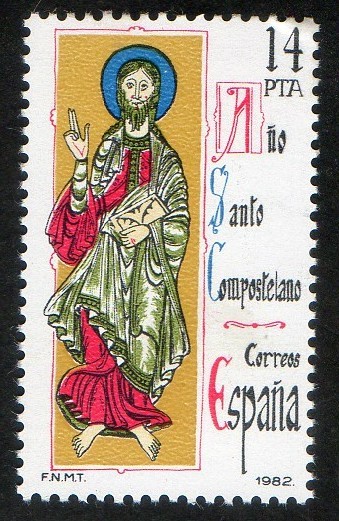 2649- Año Santo Compostelano. Ilustración del Códice Calixtino.