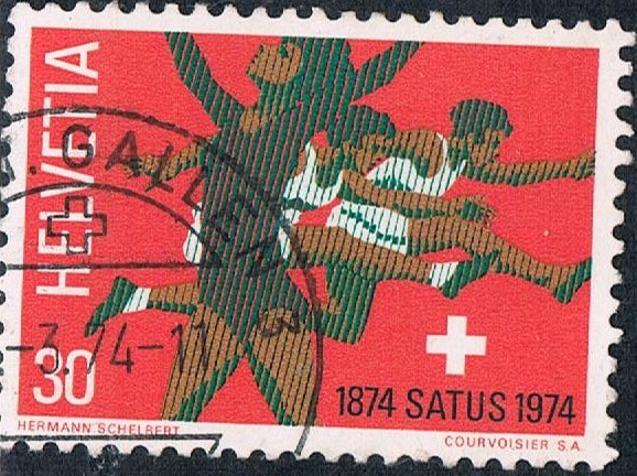 CENT. DE SATUS, FEDERACIÓN DEPORTIVA OBRERA SUIZA. Y&T Nº 948