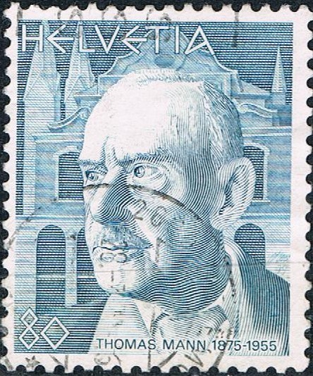 PERSONAJES CÉLEBRES 1979. THOMAS MANN, ESCRITOR. Y&T Nº 1083