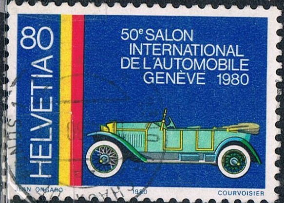 50º SALÓN INTERNACIONAL DEL AUTOMÓVIL, EN GINEBRA. Y&T Nº 1103