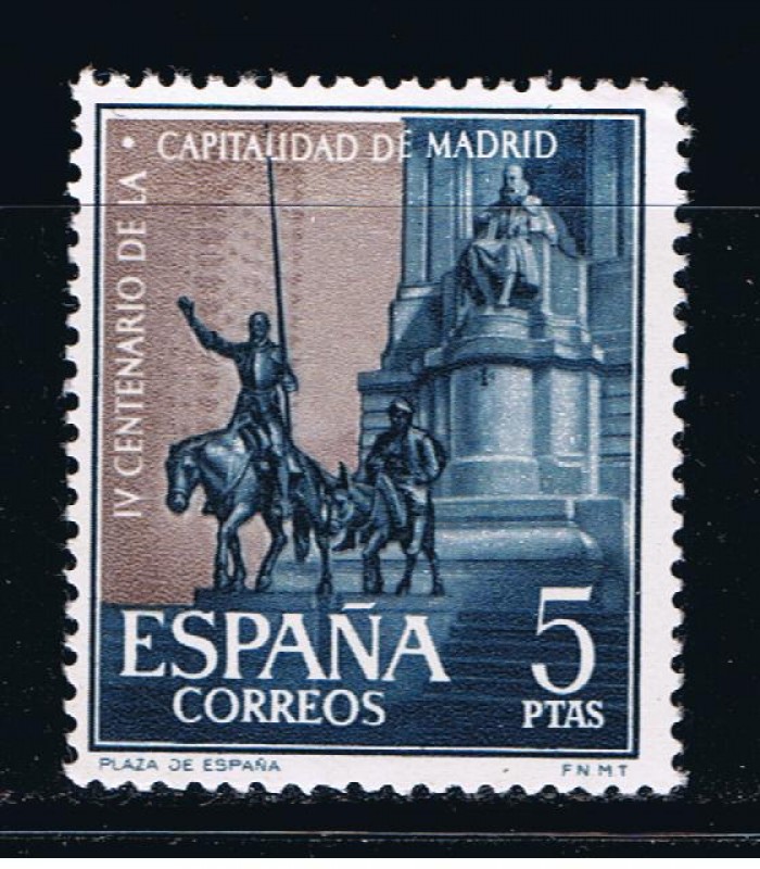 Edifil  1393  IV Cente. de la capitalidad de Madrid.  