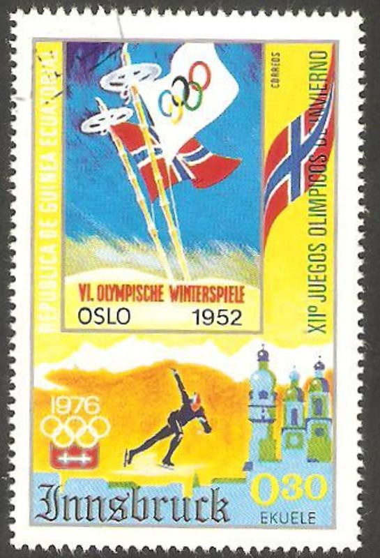 XII juegos olímpicos de invierno en Innsbruck
