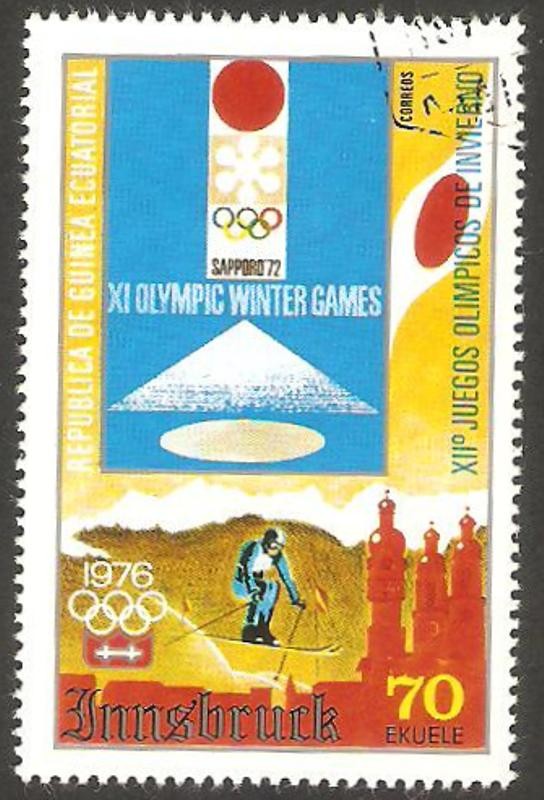 XII juegos olímpicos de invierno en Innsbruck