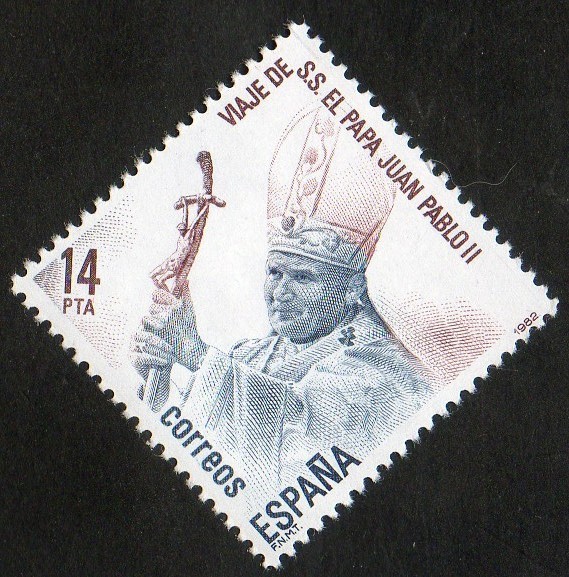 2675- Visita de S.S. el Papa Juan Pablo II a españa.