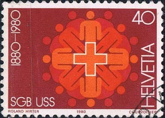 CENT. DE LA UNIÓN SINDICAL SUIZA. Y&T Nº 1115