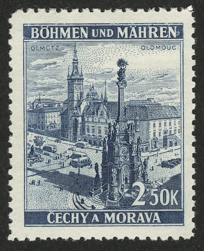 REPUBLICA CHECA - Columna de la Santísima Trinidad en Olomouc