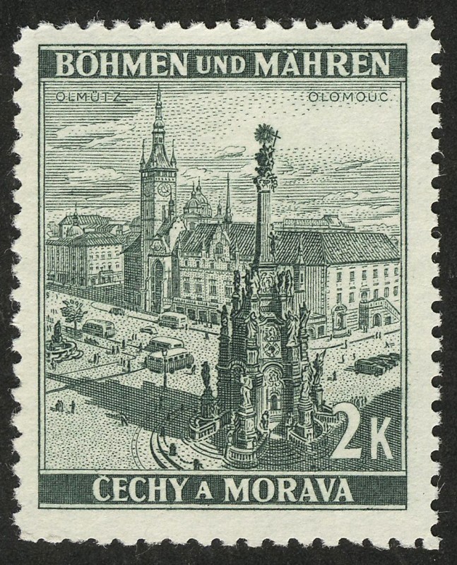 REPUBLICA CHECA - Columna de la Santísima Trinidad en Olomouc