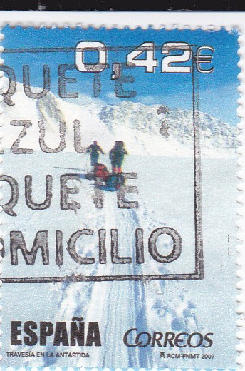 Al filo de lo imposible -Travesía en la Antartida    (G)