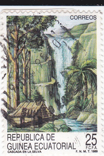 Cascada en la selva