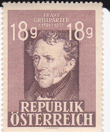 Franz Grillparzer 1791-1872 Dramaturgo austriaco