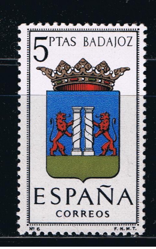 Edifil  1411  Escudos de Capitales de provincias españolas.  