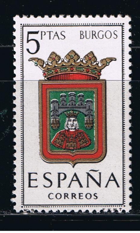 Edifil  1414  Escudos de Capitales de provincias españolas.  
