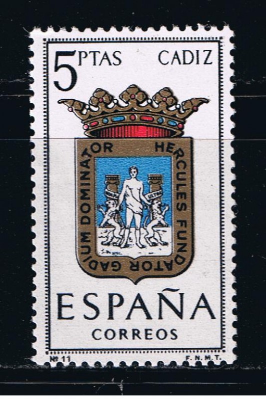 Edifil  1416  Escudos de Capitales de provincias españolas.  