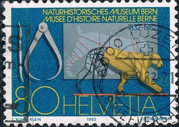 150º ANIV. DEL MUSEO DE HISTORIA NATURAL DE BERNA. Y&T Nº 1146