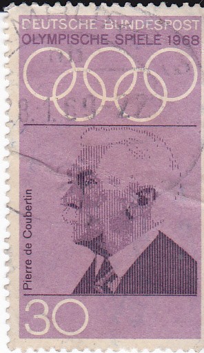 Olimpiada-1968  Pierre de Coubertin