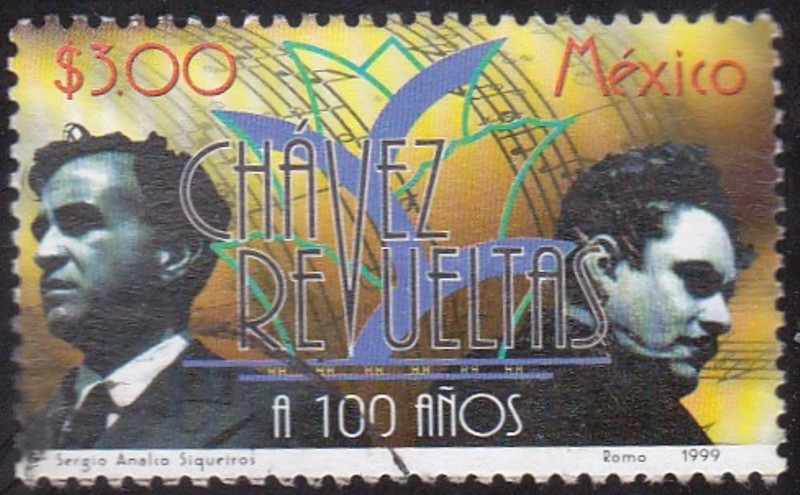 1892 - Carlos Chavez y Silvestre Revueltas, compositores musicales