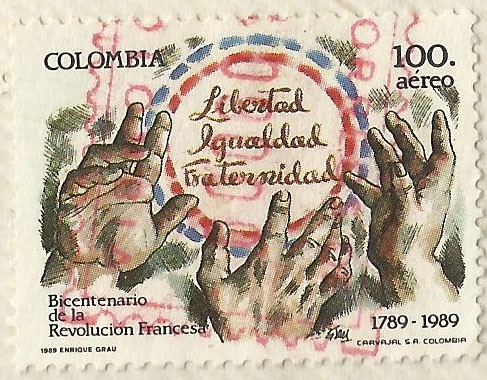 BICENTENARIO DE LA REVOLUCION FRANCESA 1789 - 1989