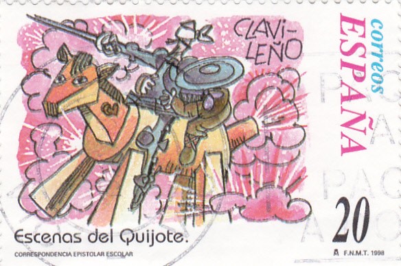 Escenas del Quijote-CLAVILEÑO     (H)