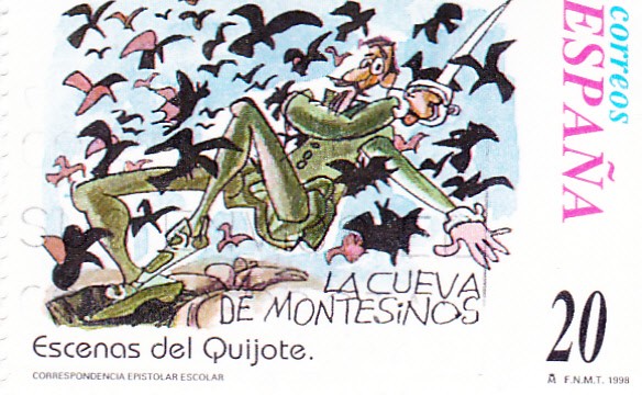 Escenas del Quijote-LA CUEVA DE MONTESINOS     (H)