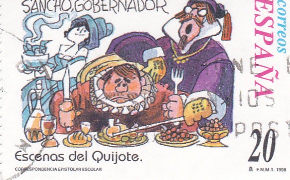 Escenas del Quijote- SANCHO GOBERNADOR     (H)