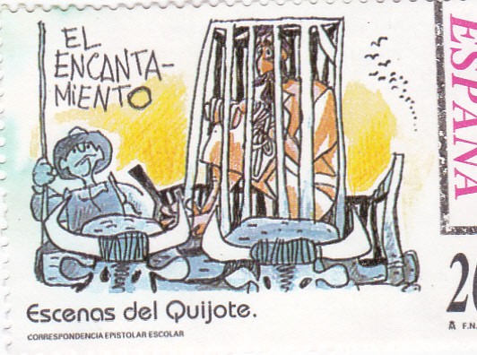 Escenas del Quijote- EL ENCANTAMIENTO    (H)