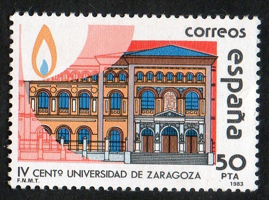 2717- Grandes efemérides.  IV Centenario de la Universidad de Zaragoza.