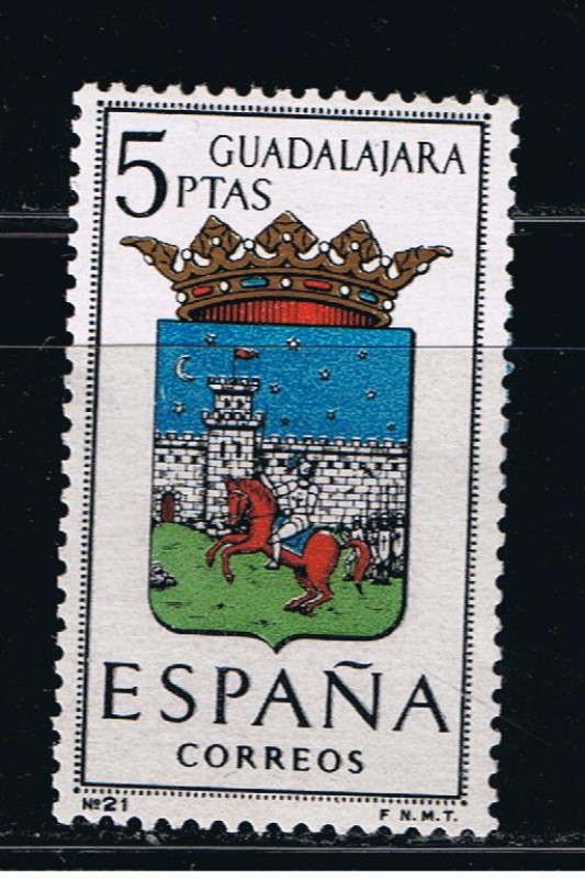 Edifil  1489  Escudos de las capitales de provincias españolas.  