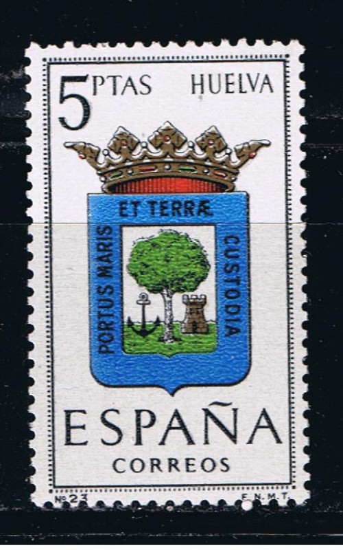 Edifil  1491  Escudos de las capitales de provincias españolas.  