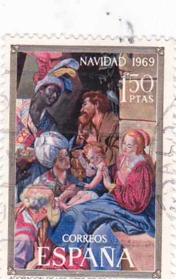 NAVIDAD- 1969- Adoración de los Reyes (Mayno)     (H)