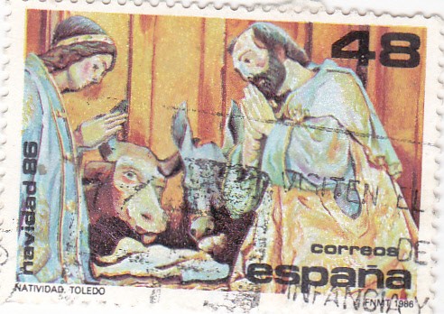 NAVIDAD- 1986- Retablo Mayor de la Catedral de Toledo   (H)