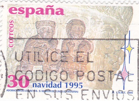 NAVIDAD- 1995- Adoración de los Reyes    (H)