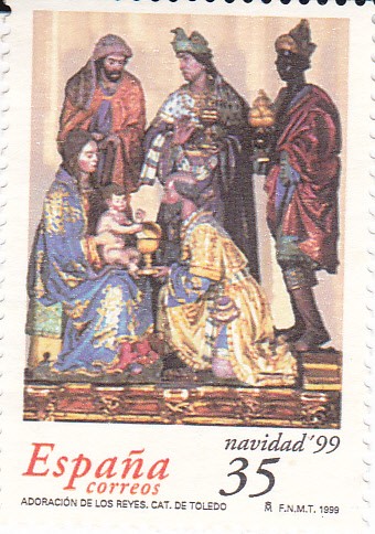 NAVIDAD- 1999- Adoración de los reyes Cat. de Toledo   (H)