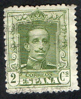 310- Alfonso XIII. Tipo Vaquer.