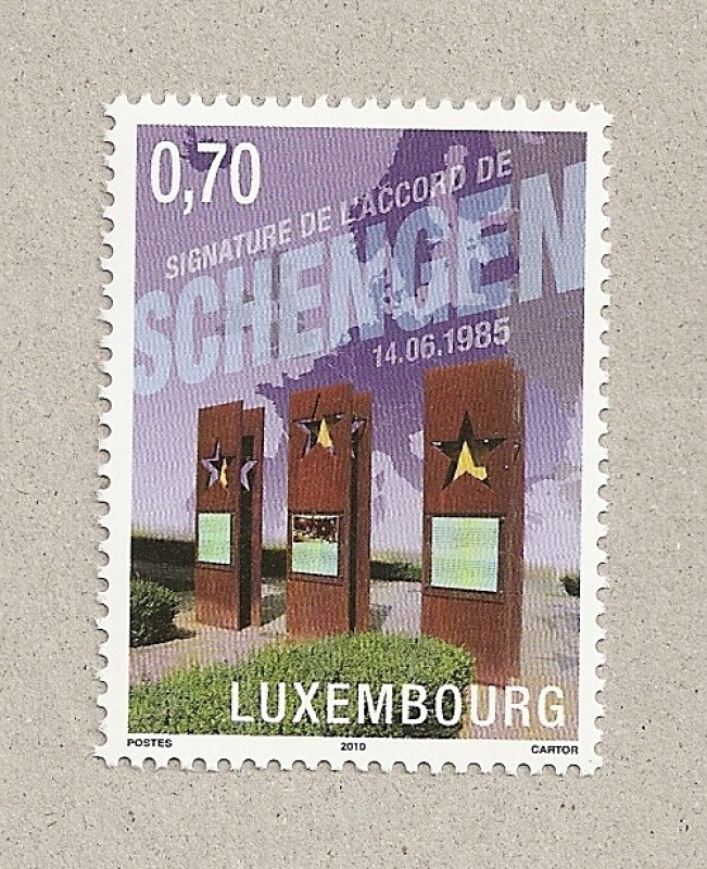 Firma acuerdo Schengen