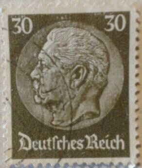 von hindenburg 1933 reich