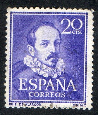1074- Literatos. Ruiz de Alarcón