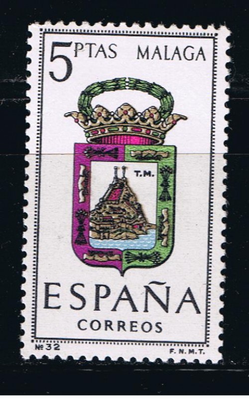 Edifil  1558  Escudos de las capitales de provincias españolas.  