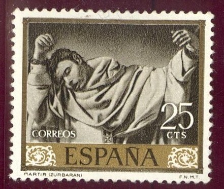 1962 Francisco de Zurbaran. San Serapio - Edifil:1418