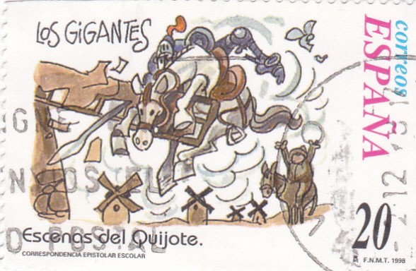 Escenas del Quijote- LOS GIGANTES    (H)