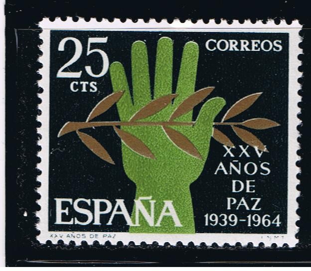 Edifil  1576  XXV años de Paz Española. 