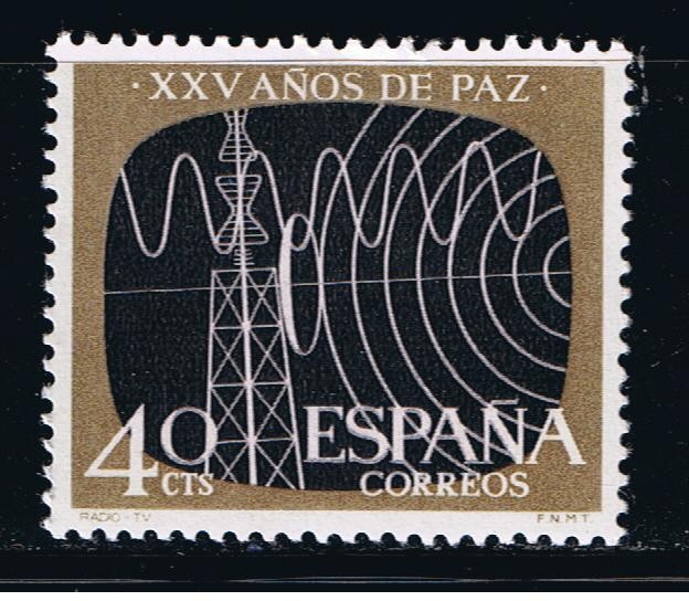 Edifil  1578  XXV años de Paz Española. 