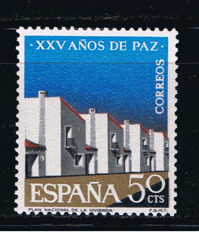 Edifil  1579  XXV años de Paz Española. 