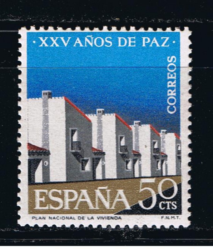 Edifil  1579  XXV años de Paz Española. 