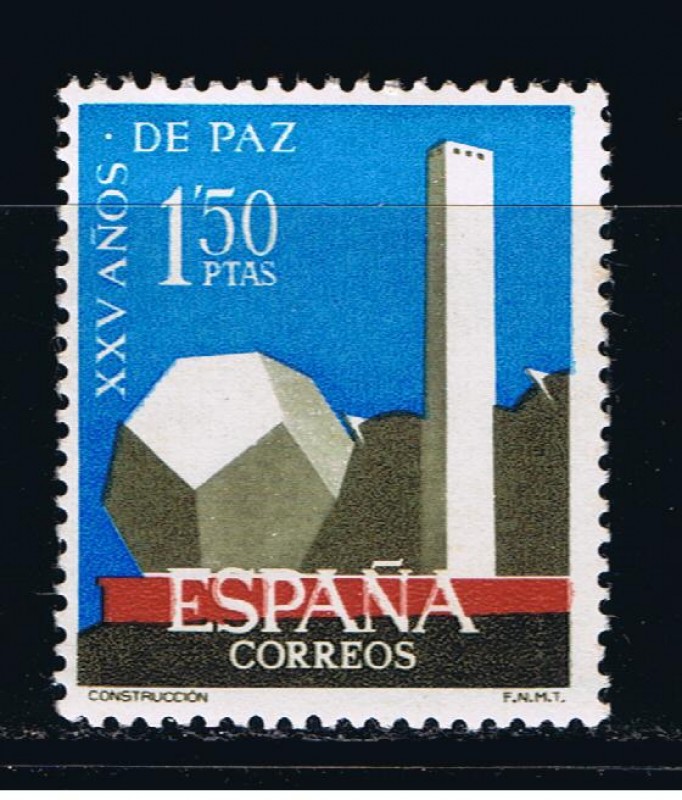 Edifil  1583  XXV años de Paz Española. 